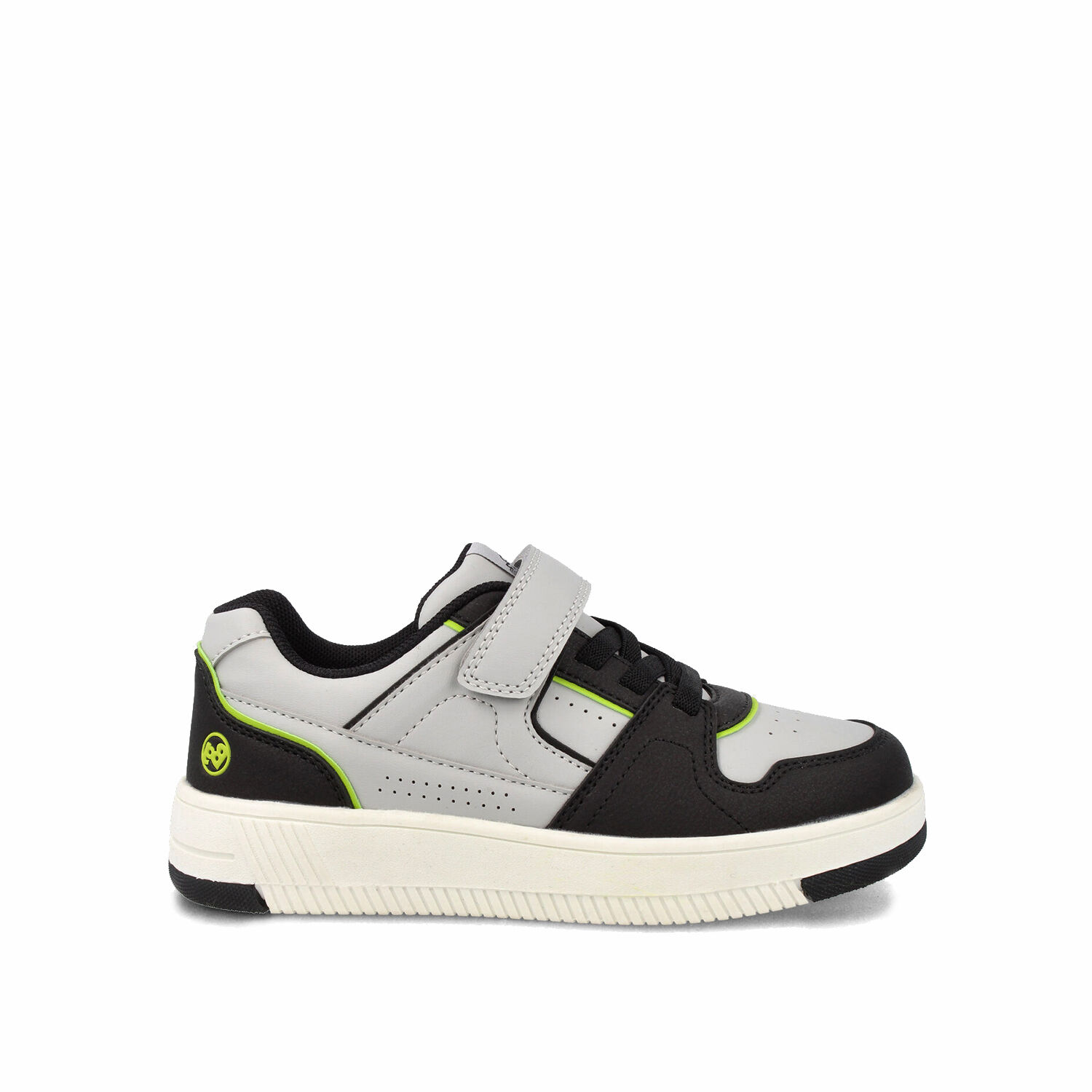 Zapatilla Ni&ntilde;o Bubblegummers Arnie Gris Claro - Blanco image number 0.0